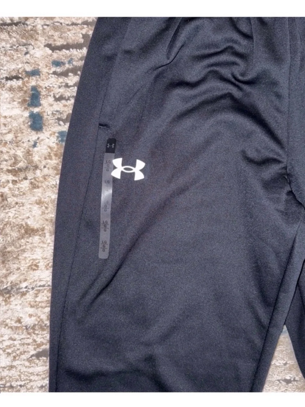 Under Armour Black Men's Athletic Joggers with Logo